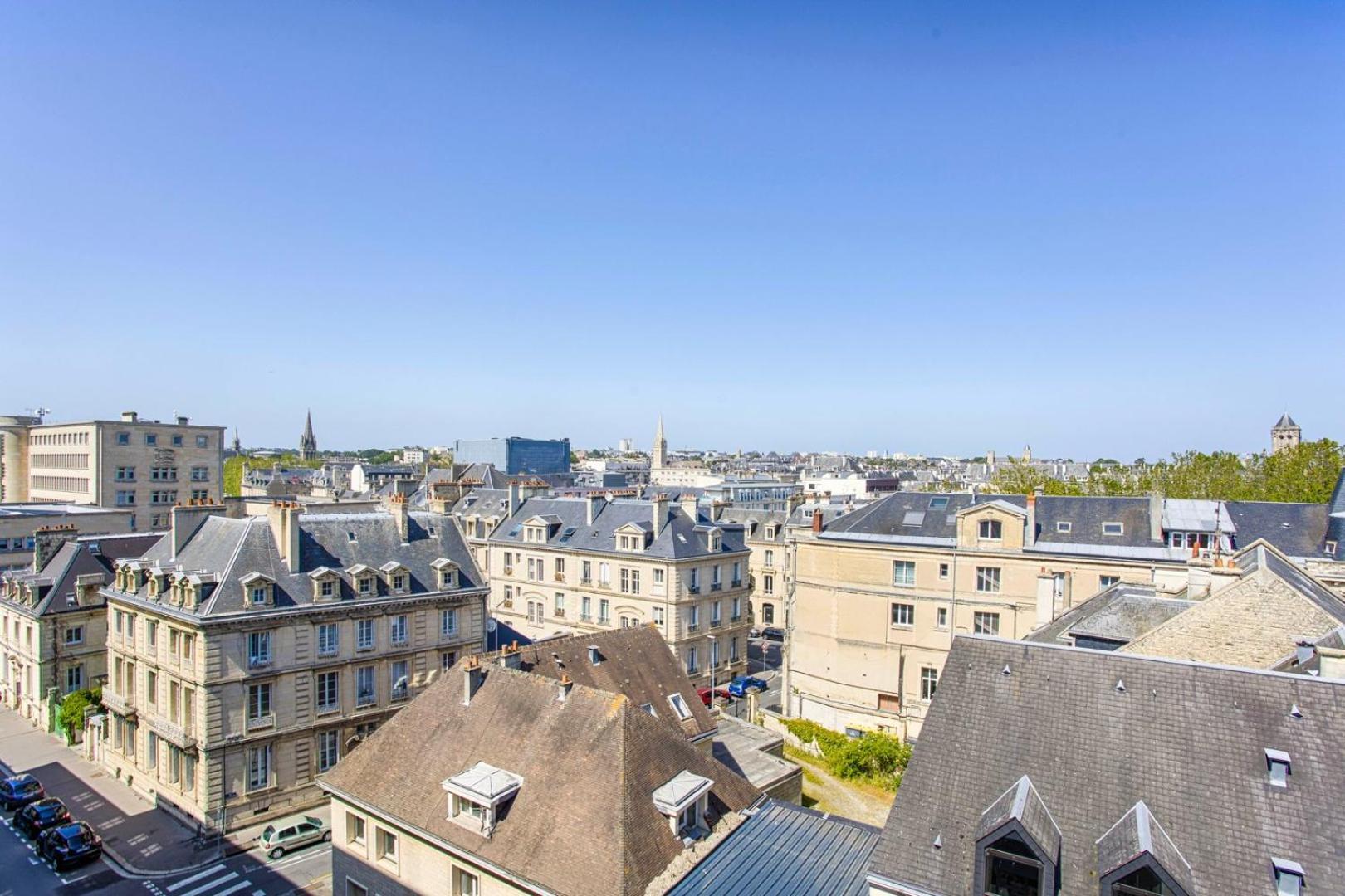 Panoramic Suite Unique View & Private Parking Caen Exterior photo